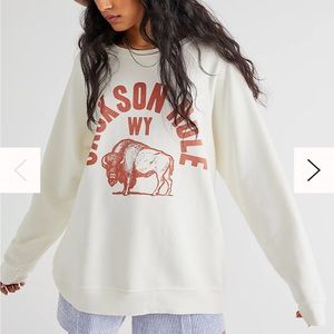 Free People Jackson Hole Crewneck